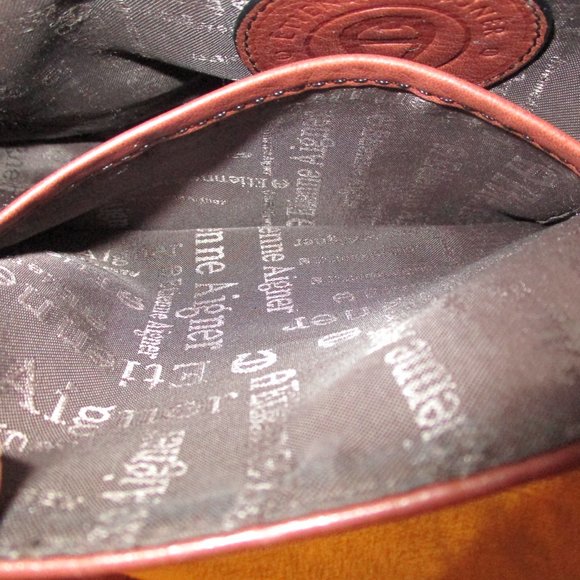 Etienne Aigner Flapped Saddle Bag - Picture 10 of 14